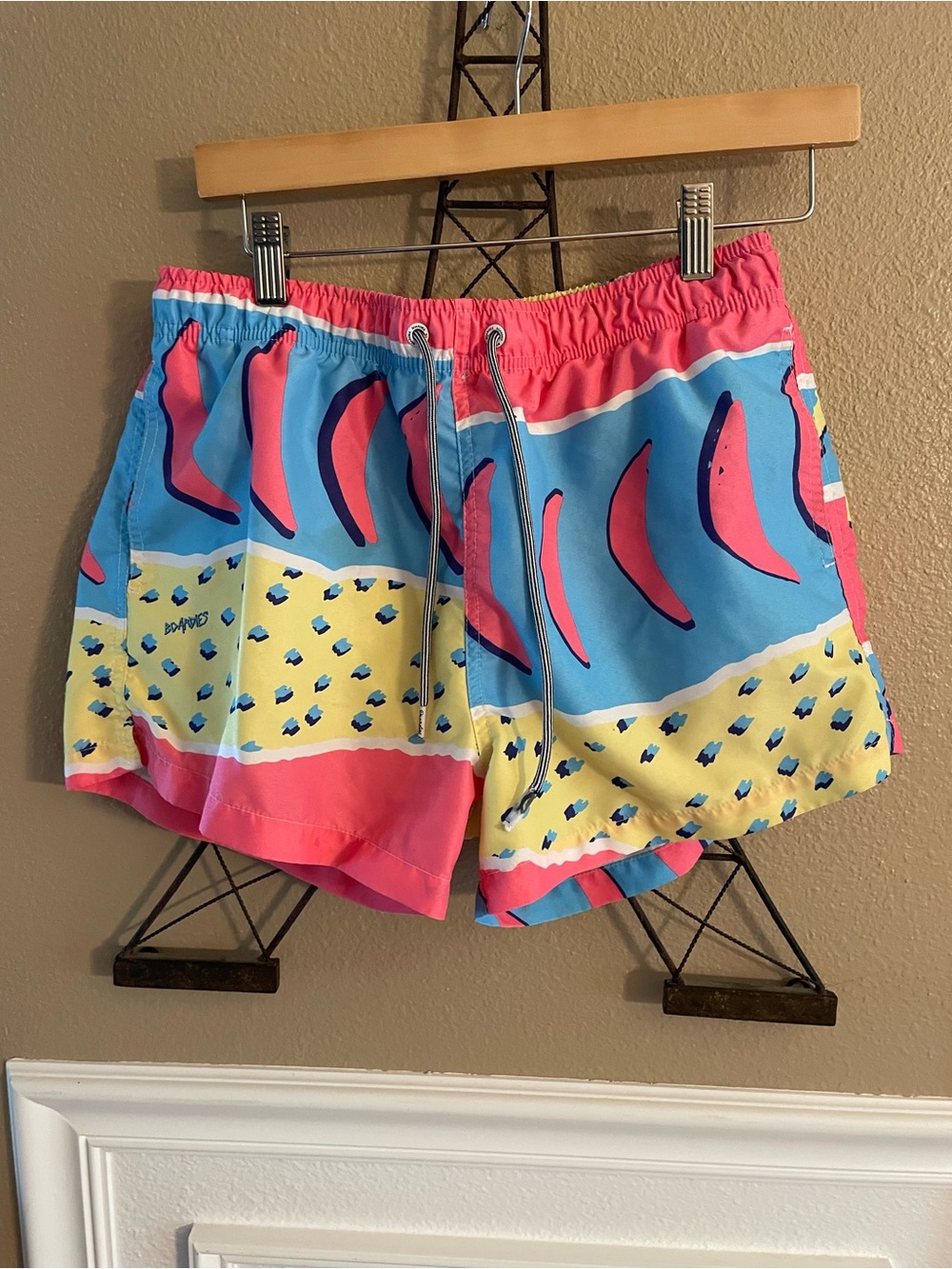 Boardies Fresh Prince Colorful  Medium Shorts